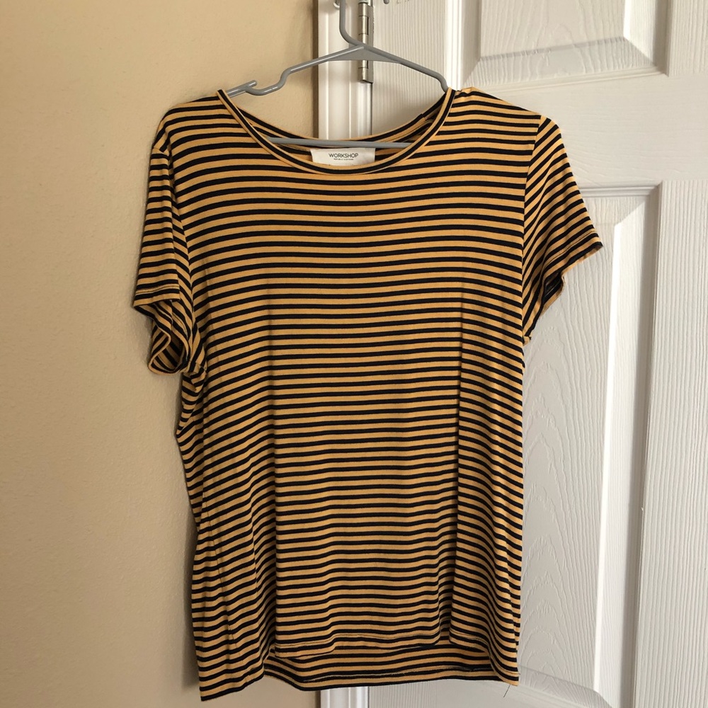 Workshop Republic Striped Short Sleeve T Women’s L